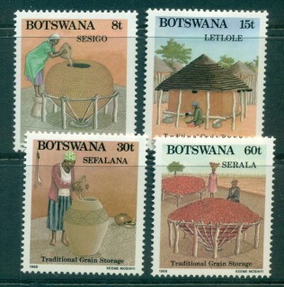 Botswana-1989-Traditional-Grain-Storage-MLH-Lot55339