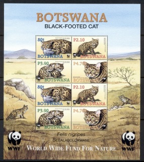 Botswana-2005-WWF-Black-Footed-Cat-MS-MUH