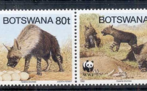 Botswana-1995 WWF Brown Hyena