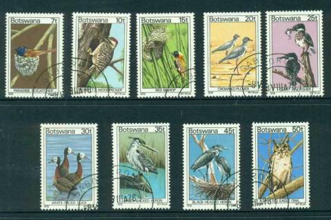 Botswana-1978-Birds-VFU-Lot17498