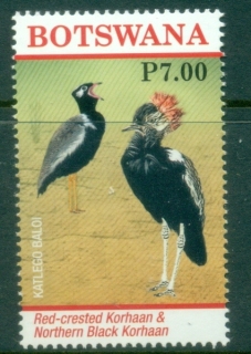 Botswana-2017-Endangered-Birds-7p-MUH