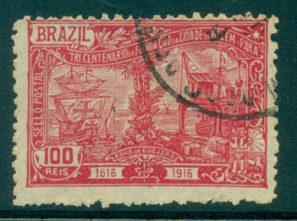 Brazil-1916-City-of-Belem-FU-lot36134