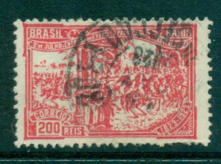 Brazil-1923-Army-entering-Bahia-FU-lot36145