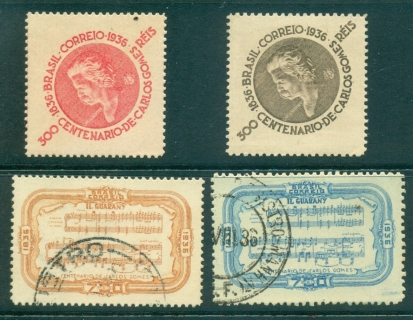 Brazil-1936-Antonio-Carlos-Gomes-MLH-FU-lot36184