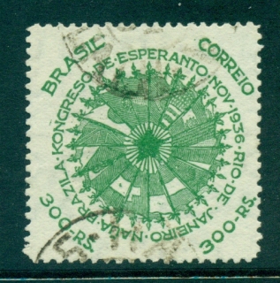 Brazil-1937-Esperanto-Congress-FU-lot36197