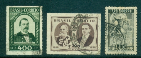 Brazil-1939-Proclamation-of-the-Republic-FU-lot36213