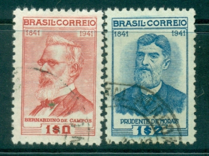 Brazil-1942-de-Campos-de-Morais-FU-lot36226