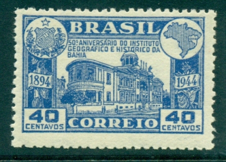 Brazil-1944-Bahia-Institute-MLH-lot36252