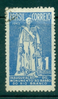 Brazil-1944-Statue-of-Baron-of-Rio-Branco-FU-lot36238