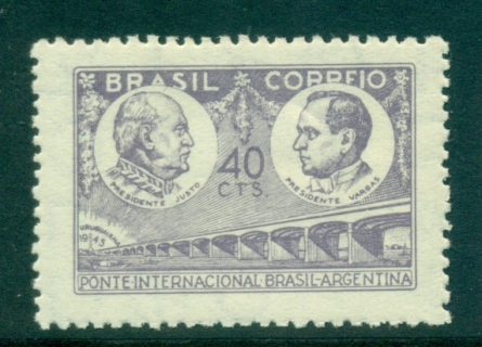 Brazil-1945-Vargas-Bridge-Unissued-MUH-lot35748