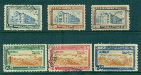 Brazil-1946-PUC-of-the-Americas-FU-lot36258