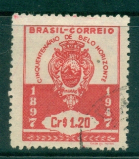 Brazil-1947-City-of-Belo-Horizonte-FU-lot36270