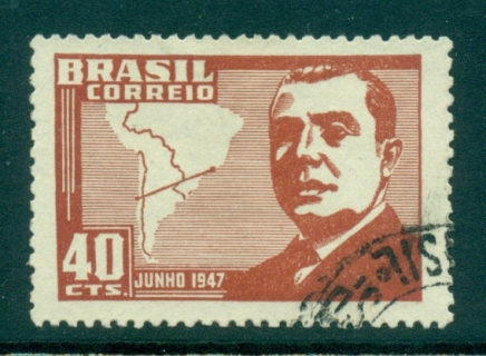 Brazil-1947-Pres-jpg-Gonzales-Videla-of-Chile-lot36266