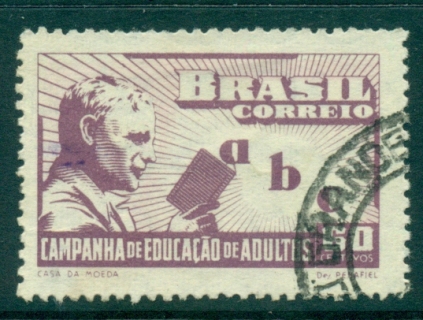 Brazil-1949-Adult-Education-FU-lot36277