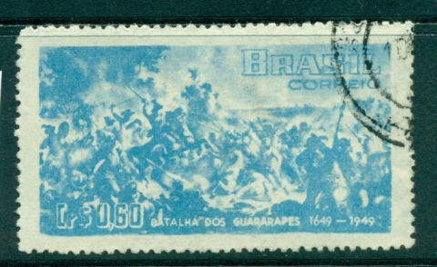 Brazil-1949-Battle-of-Guararapes-FU-lot36278