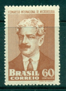 Brazil-1950-Dr-jpg-Oswaldo-Cruz-MLH-lot36290