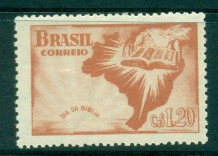 Brazil-1951-Bible-Day-MLH-lot36307