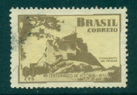 Brazil-1951-Founding-of-Vittoria-FU-lot36303