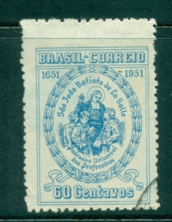 Brazil-1951-Jean-Baptiste-de-la-Salle-FU-lot36296