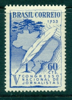 Brazil-1953-Journalism-Congress-lot36335