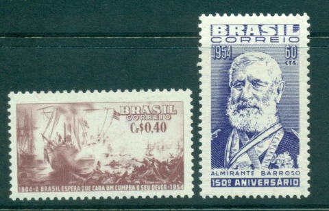 Brazil-1954-Admiral-Barossa-da-Silva-MLH-lot36362