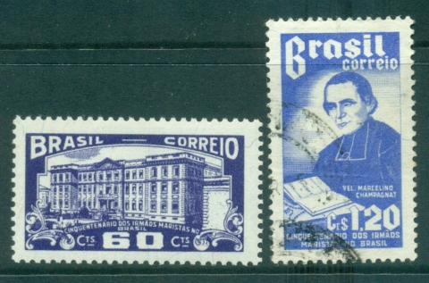 Brazil-1954-Marist-Brothers-MLH-FU-lot36352