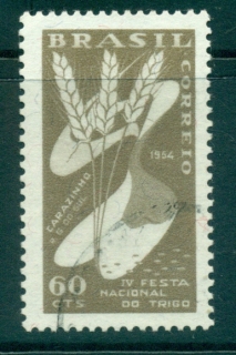 Brazil-1954-Wheat-festival-MLH-lot36365