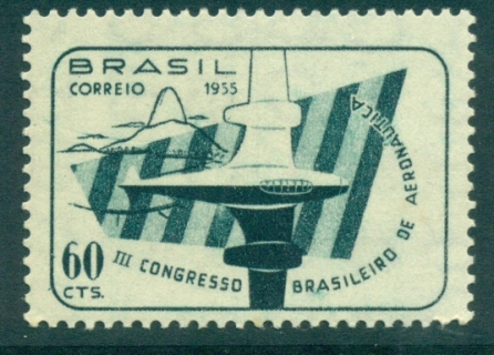 Brazil-1955-Aviation-Congress-MLH-lot36372