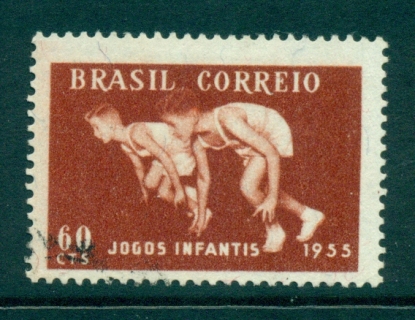 Brazil-1955-Childrens-Games-FU-lot36374