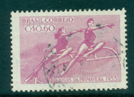 Brazil-1955-Spring-Games-FU-lot36376