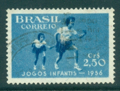 Brazil-1956-Childrens-games-FU-lot36384