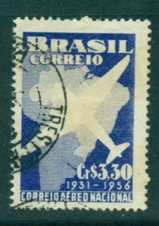 Brazil-1956-National-Airmail-Service-FU-lot36385