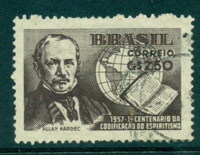 Brazil-1957-Allan-Kardec-FU-lot36400