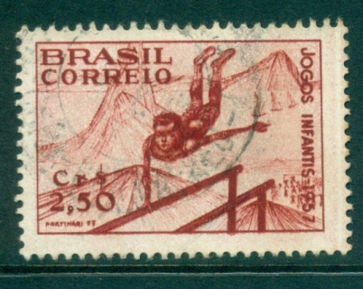 Brazil-1957-Childrens-games-FU-lot36392