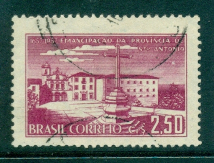 Brazil-1957-St-Antonio-Monastery-FU-lot36395