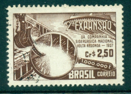 Brazil-1957-Volta-Redonda-Steel-Company-FU-lot36394