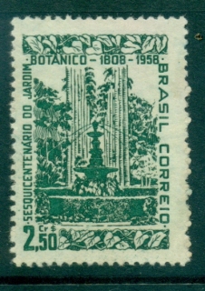 Brazil-1958-Botanical-gardens-FU-lot36418