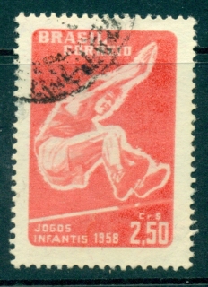 Brazil-1958-Childrens-games-FU-lot36412