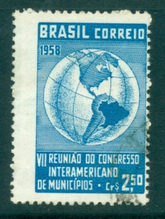 Brazil-1958-Inter-American-Congress-of-Municipalities-FU-lot36431