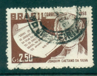 Brazil-1958-Joaquim-Caetano-da-Silva-FU-lot36427