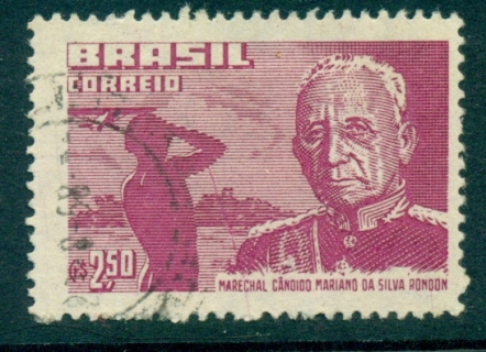 Brazil-1958-Marshal-Mariano-da-Silva-Rondon-FU-lot36413