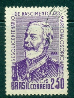 Brazil-1958-Marshal-Osorio-FU-lot36416