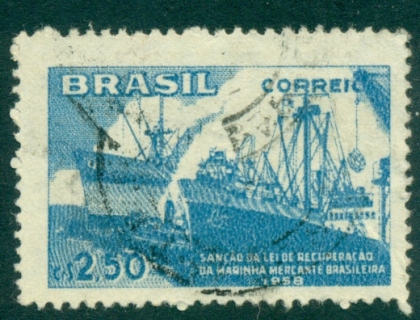 Brazil-1958-Merchant-Marine-FU-lot36423