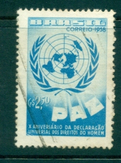 Brazil-1958-UN-FU-lot36433