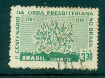 Brazil-1959-Presbyterian-Work-FU-lot36449