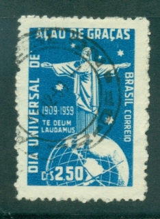 Brazil-1959-Thanksgiving-Day-FU-lot36448