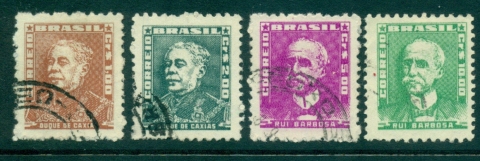 Brazil-1961-Portraits-FU-lot36470