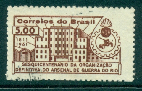 Brazil-1961-War-Arsenal-FU-lot36466