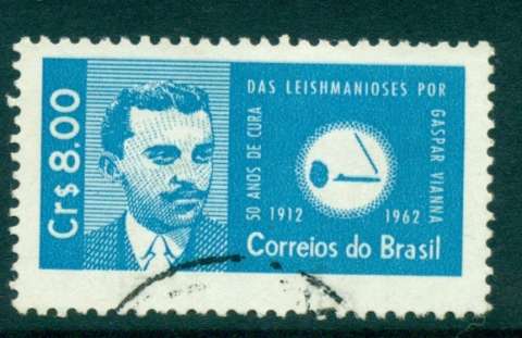 Brazil-1962-LeishMania-Protozoa-FU-lot36473