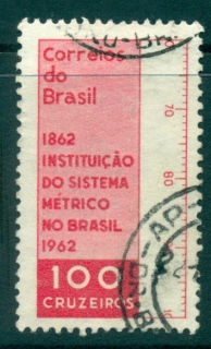 Brazil-1962-Metric-System-FU-lot36475